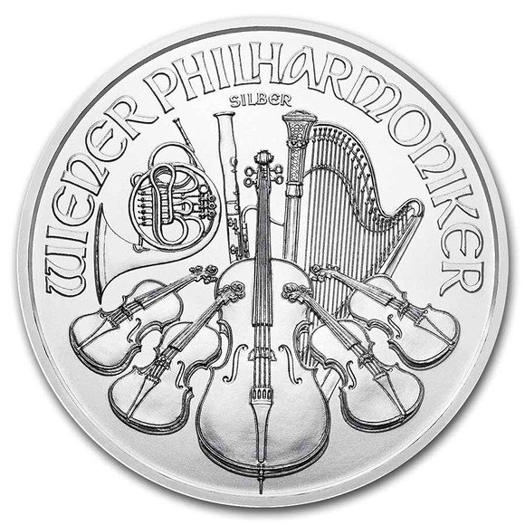 ウィーン銀貨 2023年 銀貨20枚 １オンス シルバー インゴット  銀
