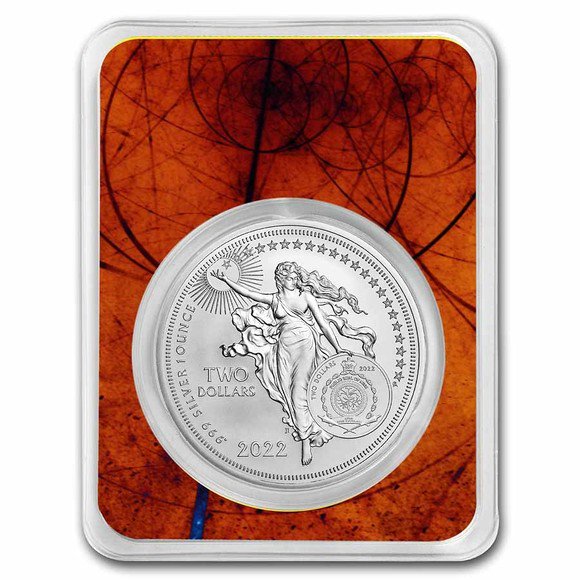 2022 1オンス ニウエ ひらめきの肖像：アイザック・ニュートン 銀貨