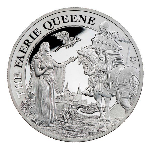 2022年最新海外 銀貨 99.9% 純銀 シルバー ウナ ライオン 銀貨 セント
