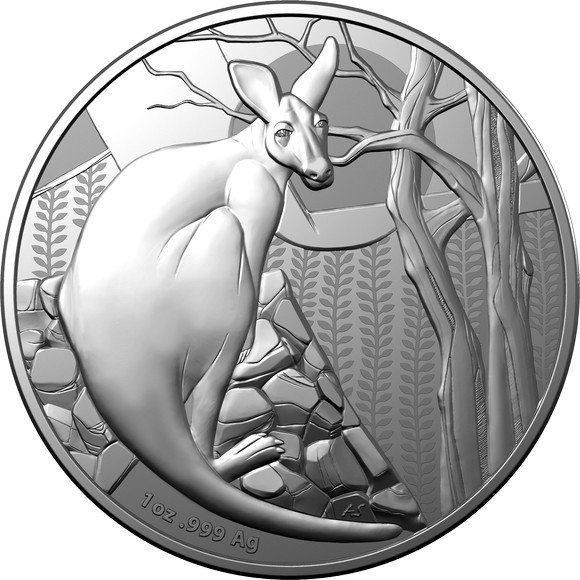 2021 オーストラリア 内陸部の王者 1ドル銀貨 1オンス □【5枚】セット