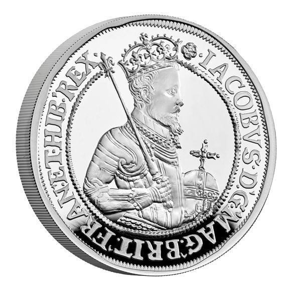 2022 1オンス イギリス イギリスの君主たち：ジェームズ1世 銀貨
