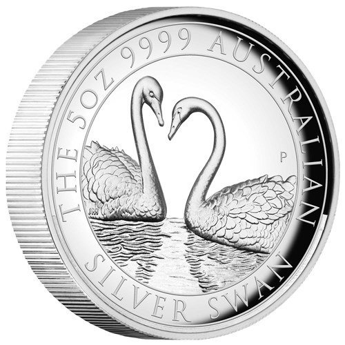 2022 5オンス オーストラリア オーストラリア白鳥 銀貨 プルーフ 【Proof】 8ドル 新品未使用 - 野口コイン株式会社