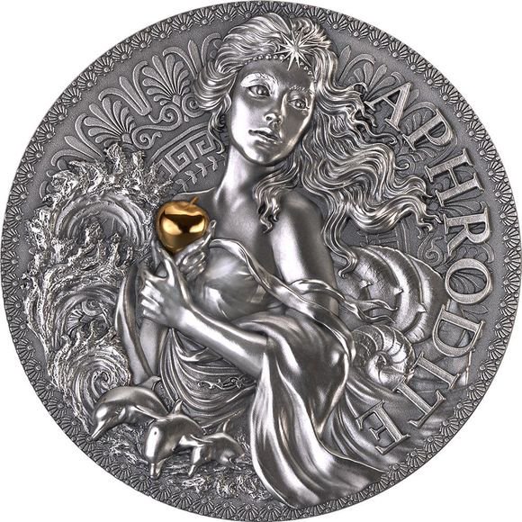 偉大なるギリシャ神話（2）アフロディーテ　２オンス銀貨アンティーク