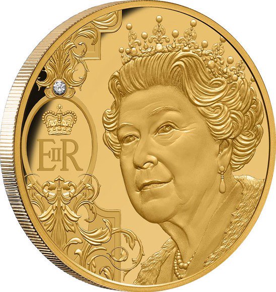 2022 1オンス ニウエ 女王エリザベス2世に捧ぐ 金貨 プルーフ 【Proof 