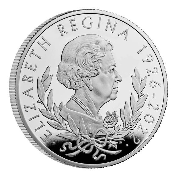 2022 1オンス イギリス エリザベス2世女王陛下 銀貨(新国王チャールズ3 
