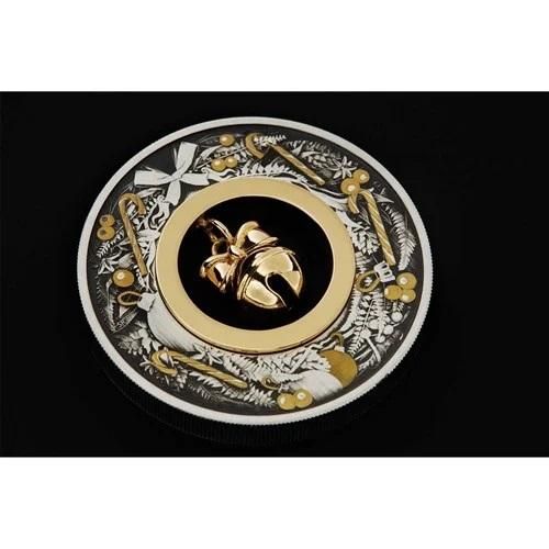 2022年オーストラリアのクリスマスジングルベル2オンスシルバー 2022年オーストラリアのクリスマスジングルベル2オンスシルバーコイン