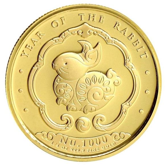 ブータン 丑年 ２０２１年 銀貨干支コイン .999 fine silver