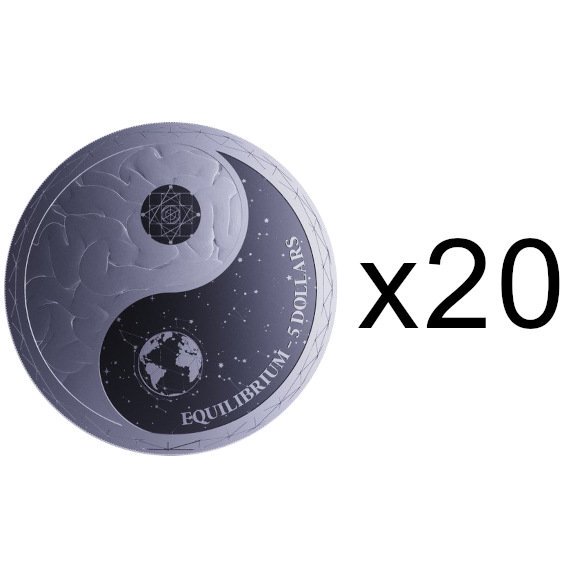 2022 1オンス トケラウ 均衡 銀貨【500枚】セット 新品未使用 5ドル - 野口コイン株式会社