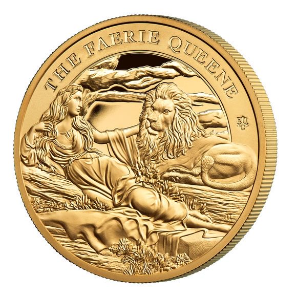 金貨　99.9％　純金　ゴールド　ウナ　ライオン　金貨　セントヘレナ　2023サイズ11mm