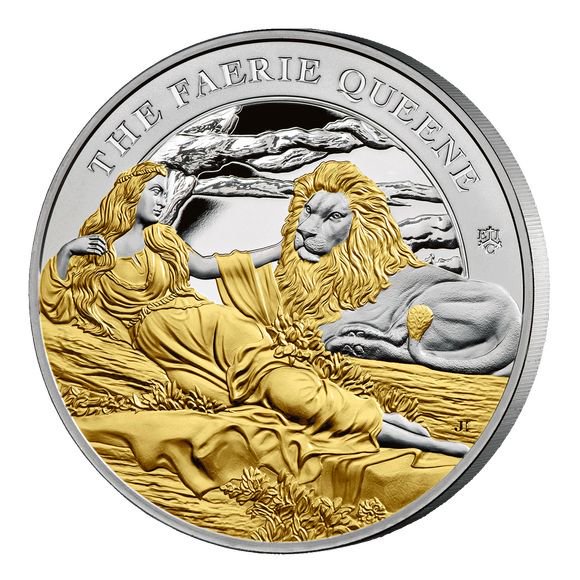 2023年 セントヘレナ ウナとライオン 純銀 1オンス 銀貨 - 貨幣