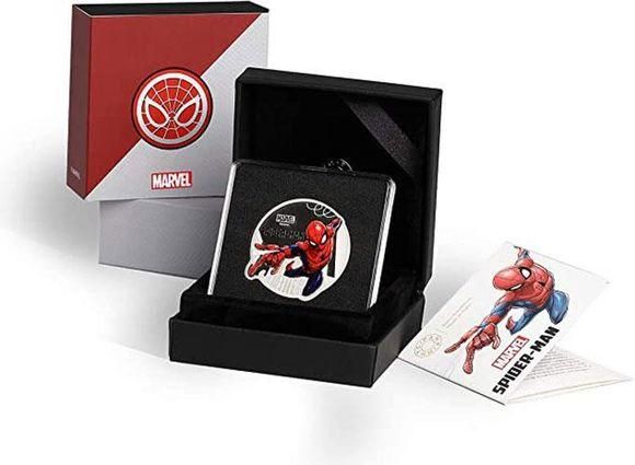 ちびコインスパイダーマン1オンス純銀 ちびコインスパイダーマン1オンス純銀