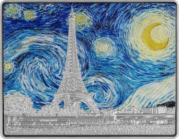 2023 1オンス チャド フィンセント・ファン・ゴッホ「星月夜
