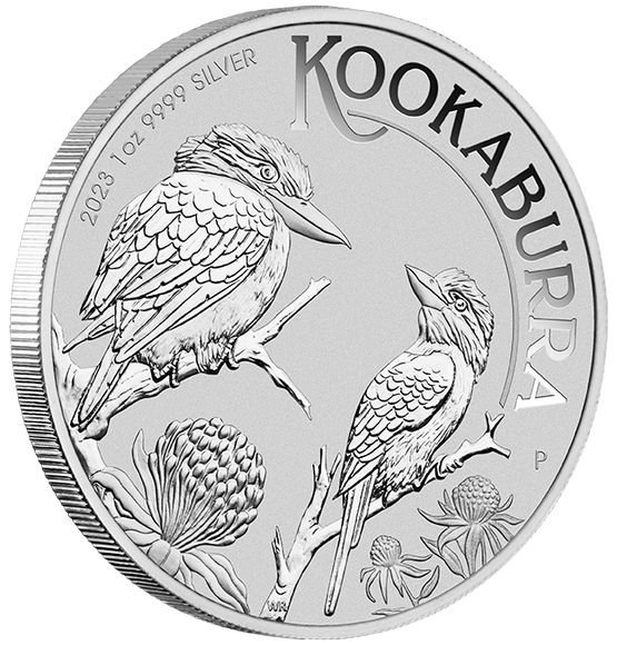 2023 1オンス オーストラリア クッカバラ（カワセミ） 銀貨 41mm 