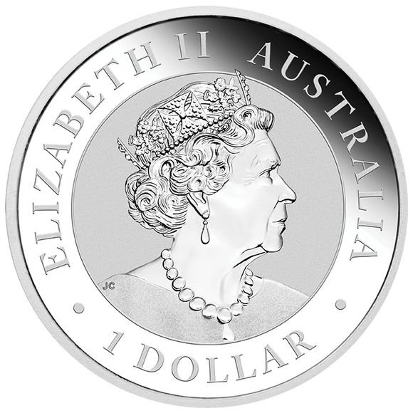 2023 1オンス オーストラリア クッカバラ（カワセミ） 銀貨 41mmクリア ...