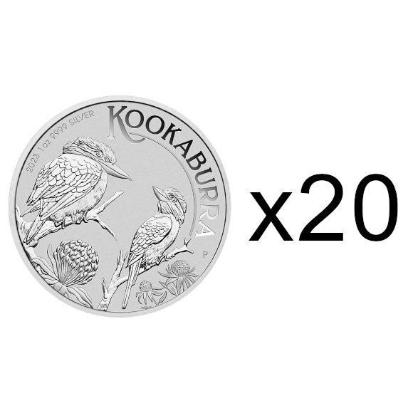 オーストラリア笑いカワセミ銀貨1オンス2023年版-