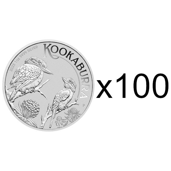 オーストラリア クッカバラ（カワセミ）銀貨1オンス 2023年【20枚】