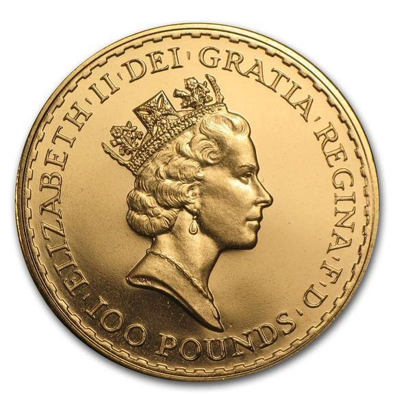 1988 イギリス ブリタニア 金貨 1オンス 33mmクリアケース付き 新品未