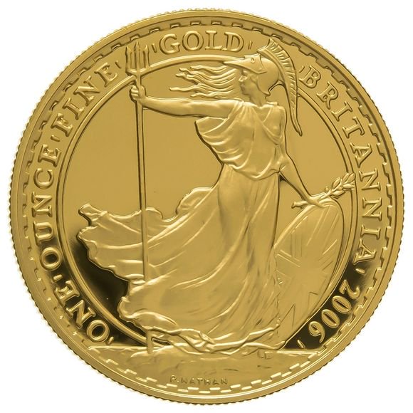 2006 1オンス イギリス ブリタニア金貨 プルーフ 【Proof】 100ポンド 