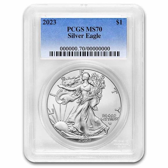 2023 1オンス アメリカ イーグル銀貨 MS-69 NGC - 野口コイン株式会社