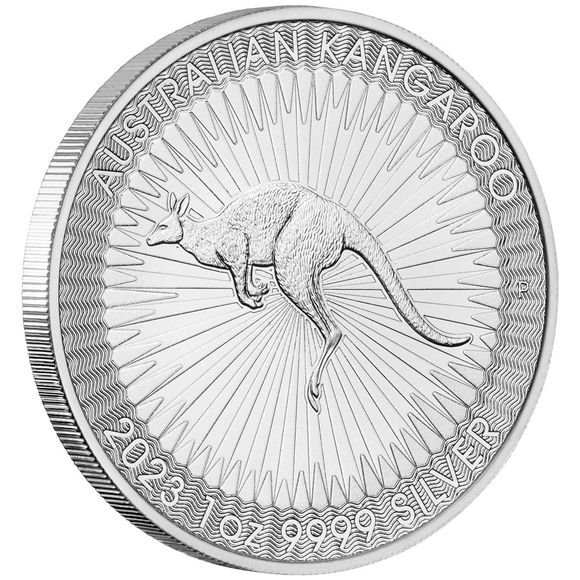 2023 1オンス オーストラリア カンガルー銀貨 41mmクリアケース付き 