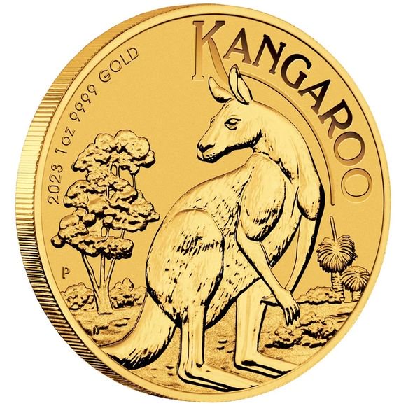 地金型銀貨 .999silver オーストラリアカンガルー1oz銀貨 2021