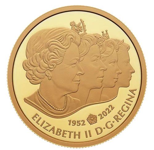 2022 1オンス カナダ 女王エリザベス2世のロイヤル・サイファー 金貨 プルーフ 【Proof】 200ドル 新品未使用 - 野口コイン株式会社