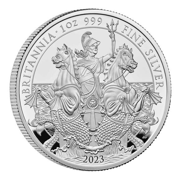 2023 1オンス イギリス ブリタニア 銀貨 プルーフ 【Proof】 2