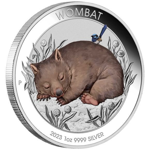 2023 1オンス オーストラリア ウォンバット 銀貨 1ドル 新品未使用 - 野口コイン株式会社