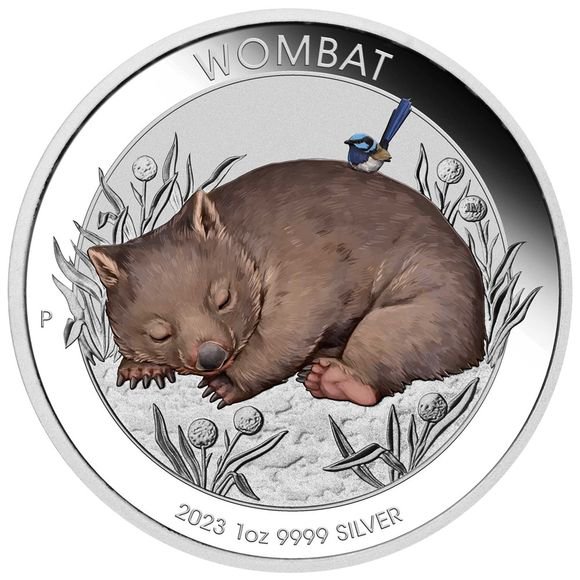 2023 1オンス オーストラリア ウォンバット 銀貨 1ドル 新品未使用 