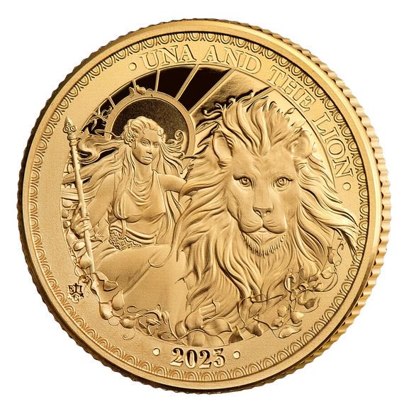 2023年 セントへレナ ウナとライオン 純銀 1オンス プルーフ 銀貨 