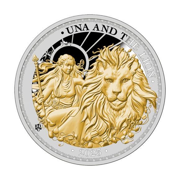 2022年モデルです金貨 99.9％ 純金 ゴールド ウナ ライオン 金貨