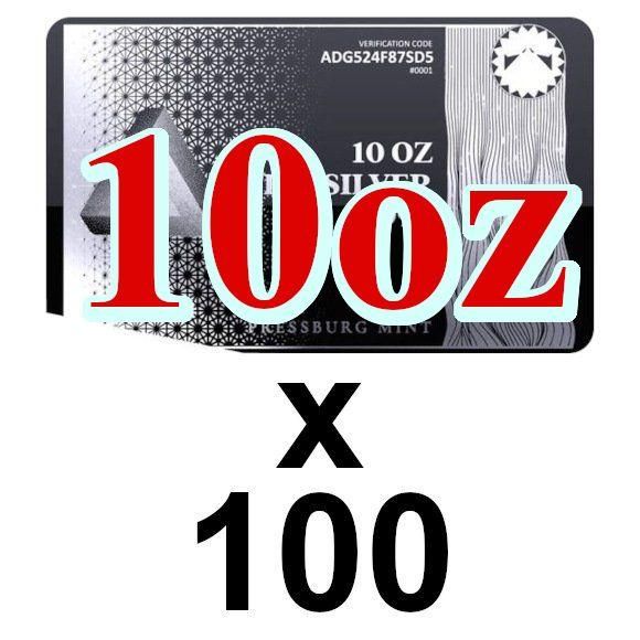 純銀 311g×2 ロイヤル カナディアン ミント 10オンス×2 10oz 買取】カナダ王立造幣局純銀バー！ ロイヤルカナディアンミント