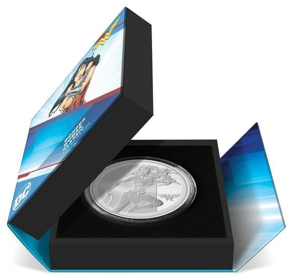 ワンダーウーマン・クラシック3オンス プルーフ 10ドル 限定銀貨