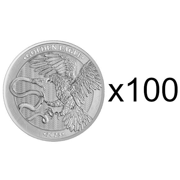 好きに 銀貨 』 ☆限定10000枚!2023年『黄金の鷲 1 真空パック管理