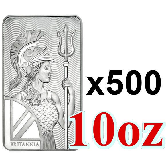 10オンス数量純銀 ロイヤルカナディアンミント 10オンス(oz) シルバーバー インゴット