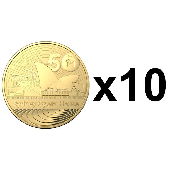 2023 1オンス オーストラリア シドニーオペラハウス50周年記念 金貨