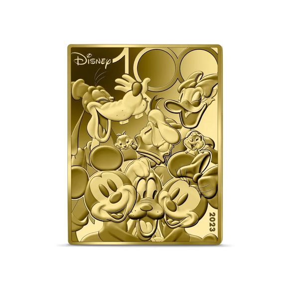 2023 フランス ディズニー100周年 ミニーマウス 5ユーロ プルーフ金貨
