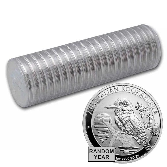 イーグル 銀貨　2020年 20枚　1ロール分　新品未使用　コインケース付き