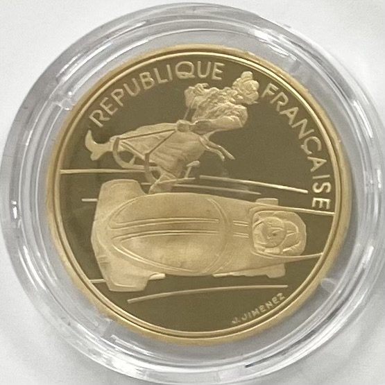 純金コイン  マンタ金貨10フラン