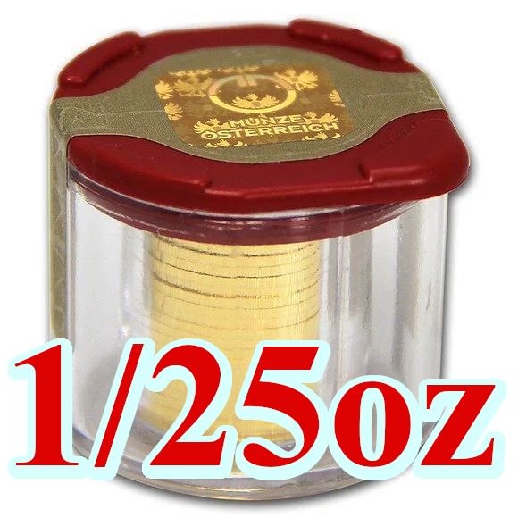 2024 1/25オンス オーストリア ウィーン金貨 【20枚】セット（ミント