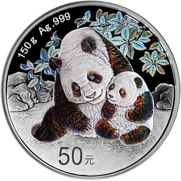 Silver Lucky Panda パンダ銀貨 - アンティーク/コレクション