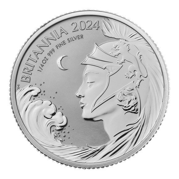2024 イギリス ブリタニア 銀貨 フラクショナルシルバーリバース ...