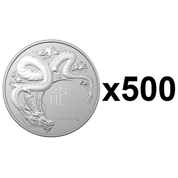 龍2024・銀貨 - 野口コイン株式会社