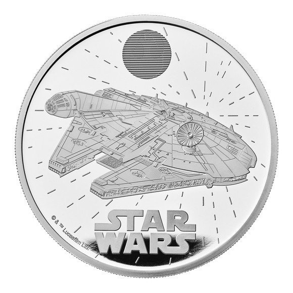 スター・ウォーズ銀貨フルセット ダース・ベイダー／ミレニアム