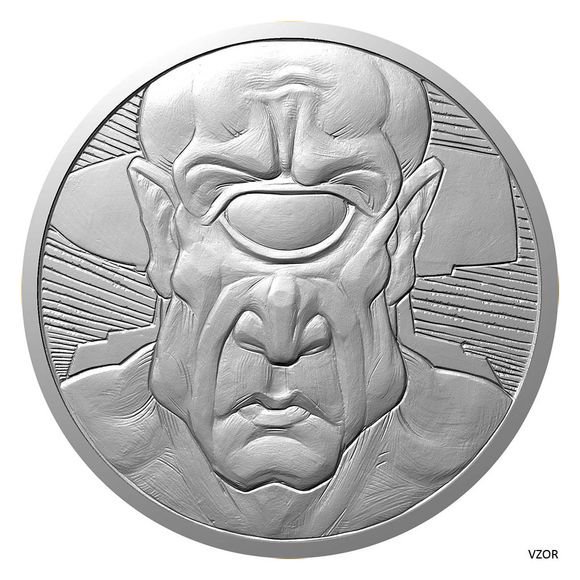 2024 1オンス ニウエ メデューサ：神話上の人物シリーズ 銀貨 2ドル 