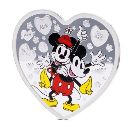 ミッキー・ミニー 銀貨 1オンス ディズニー 純銀 2004 シルバー ミッキー・ミニー 銀貨 1オンス ディズニー 純銀 2004 シルバー