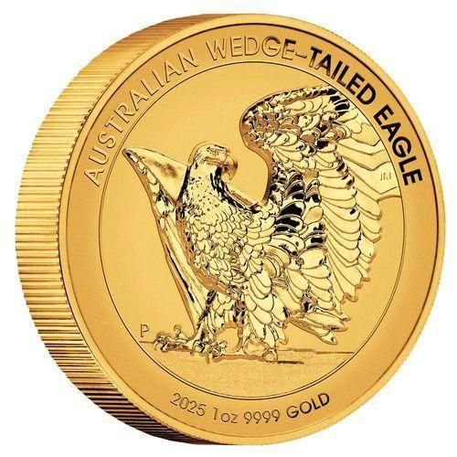 2025 1オンス オーストラリア オナガワシ ハイレリーフ 金貨