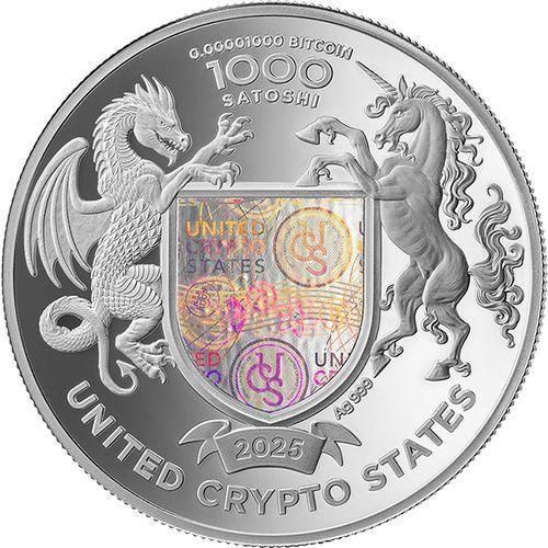 2025 1オンス アメリカ暗号国家 リベルタッド ホログラム 銀貨 2025 1オンス アメリカ暗号国家 リベルタッド ホログラム 銀貨
