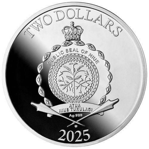 2025 1オンス ニウエ サンゴ礁:海の魔法シリーズ 彩色 銀貨 2025 1オンス ニウエ サンゴ礁:海の魔法シリーズ 彩色 銀貨