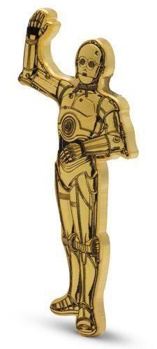 【激安セール】 2025 150グラム C-3PO：スターウォーズ ミニチュア 部分金メッキ スター・ウォーズ